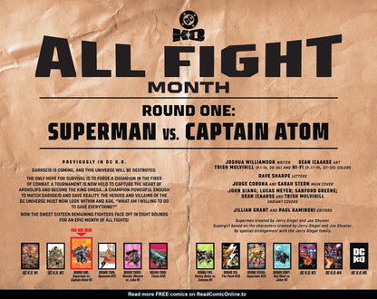 DC K.O. Superman vs Captain Atom #1 (One Shot)