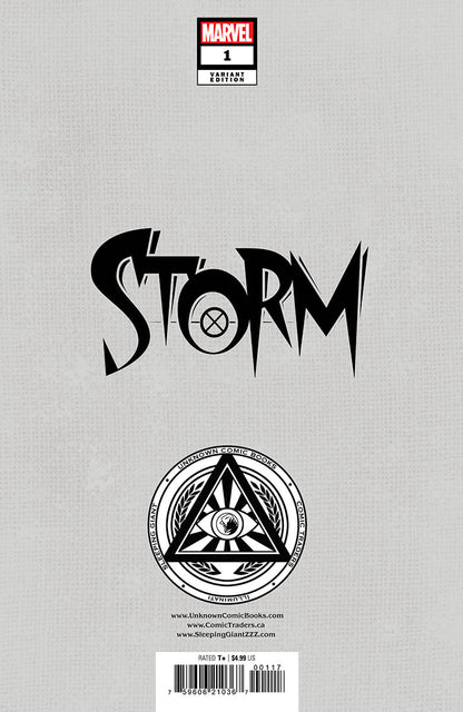 [Signed by Nakayama W/ COA] STORM #1 UNKNOWN COMICS DAVID NAKAYAMA EXCLUSIVE VAR SIGNED BY DAVID NAKAYAMA [IN STOCK]
