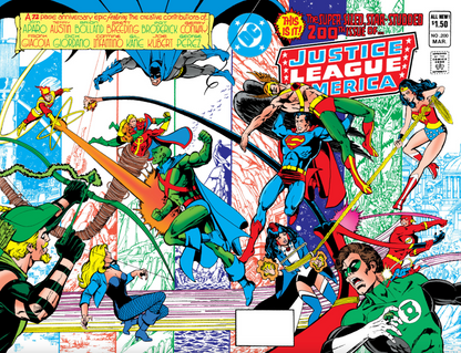 Justice League of America #200 Facsimile Edition - DC Comics Superhero Comic
