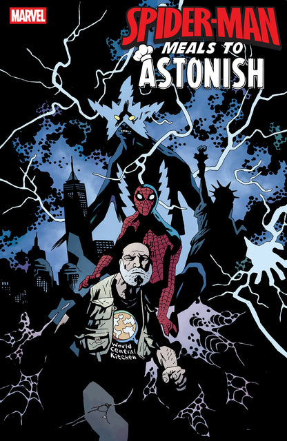 Spider-Man Meals to Astonish Issue 1 Marvel Comics Cover Featuring José Andrés