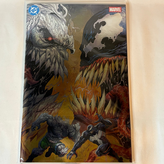 Spider-Man/Superman #1 (2026) Felix Comic Art Exclusive Variant  Doomsday Vs. Venom
