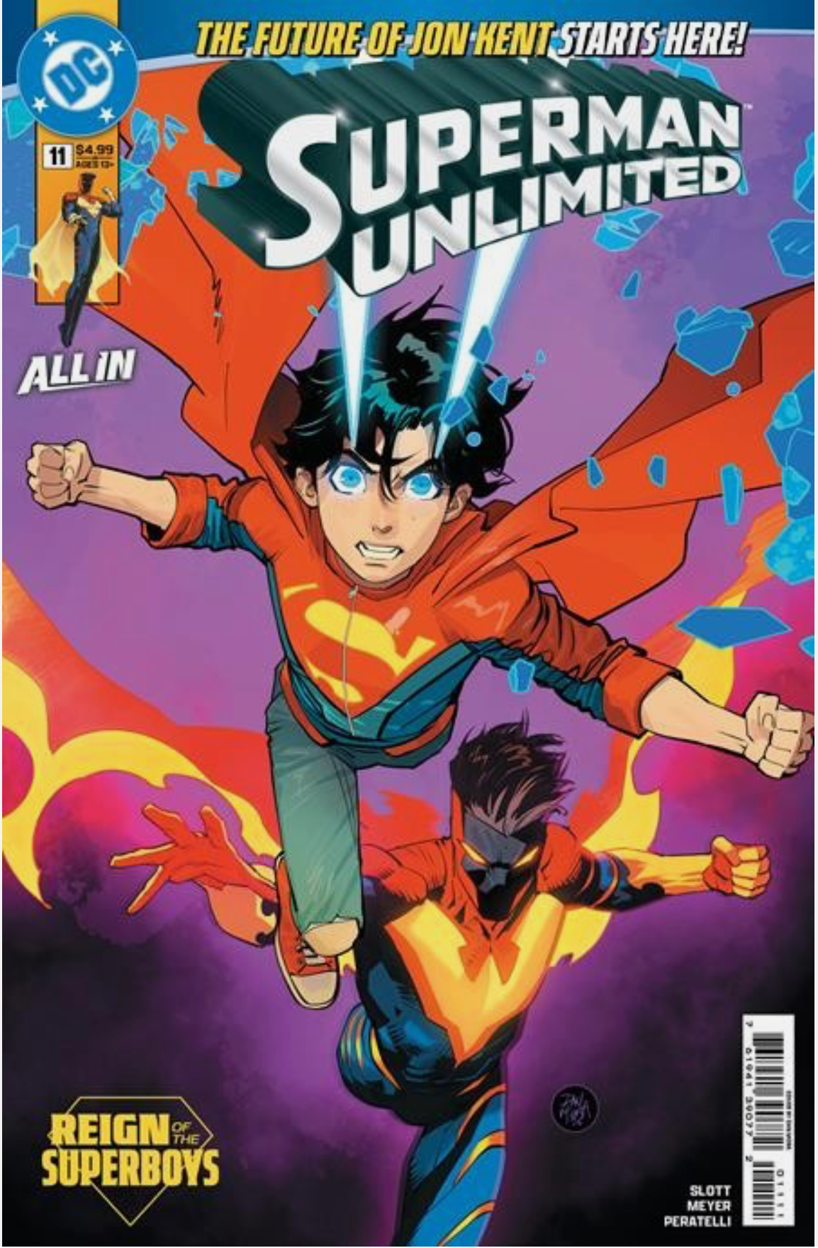 Superman Unlimted Two Pack (#11 & #12) Jon Kent Returns?! (Copy)