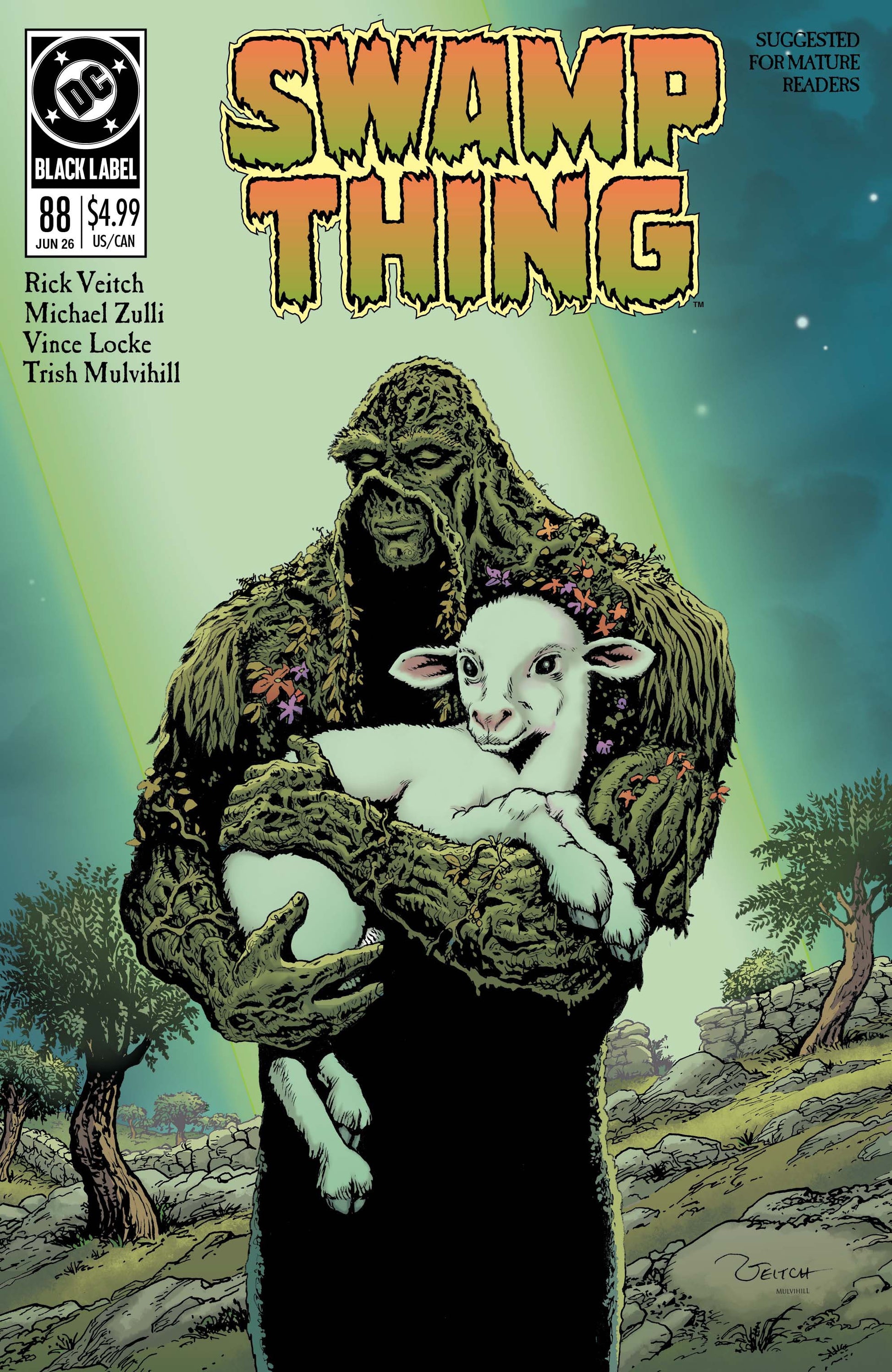 SWAMP THING 1989 #1 (of 4) CVR A Rick Veitch