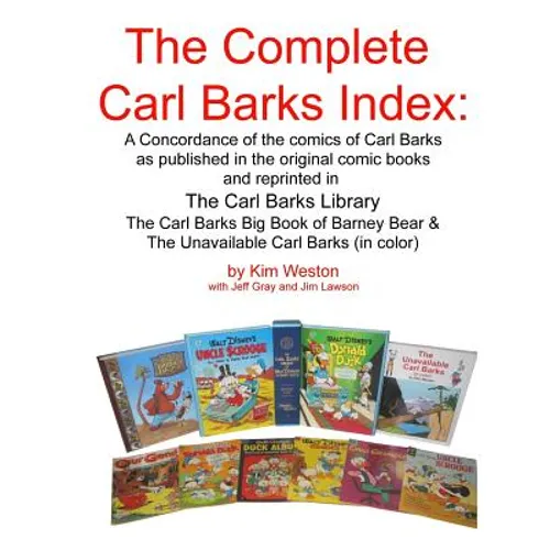 The Complete Carl Barks Index