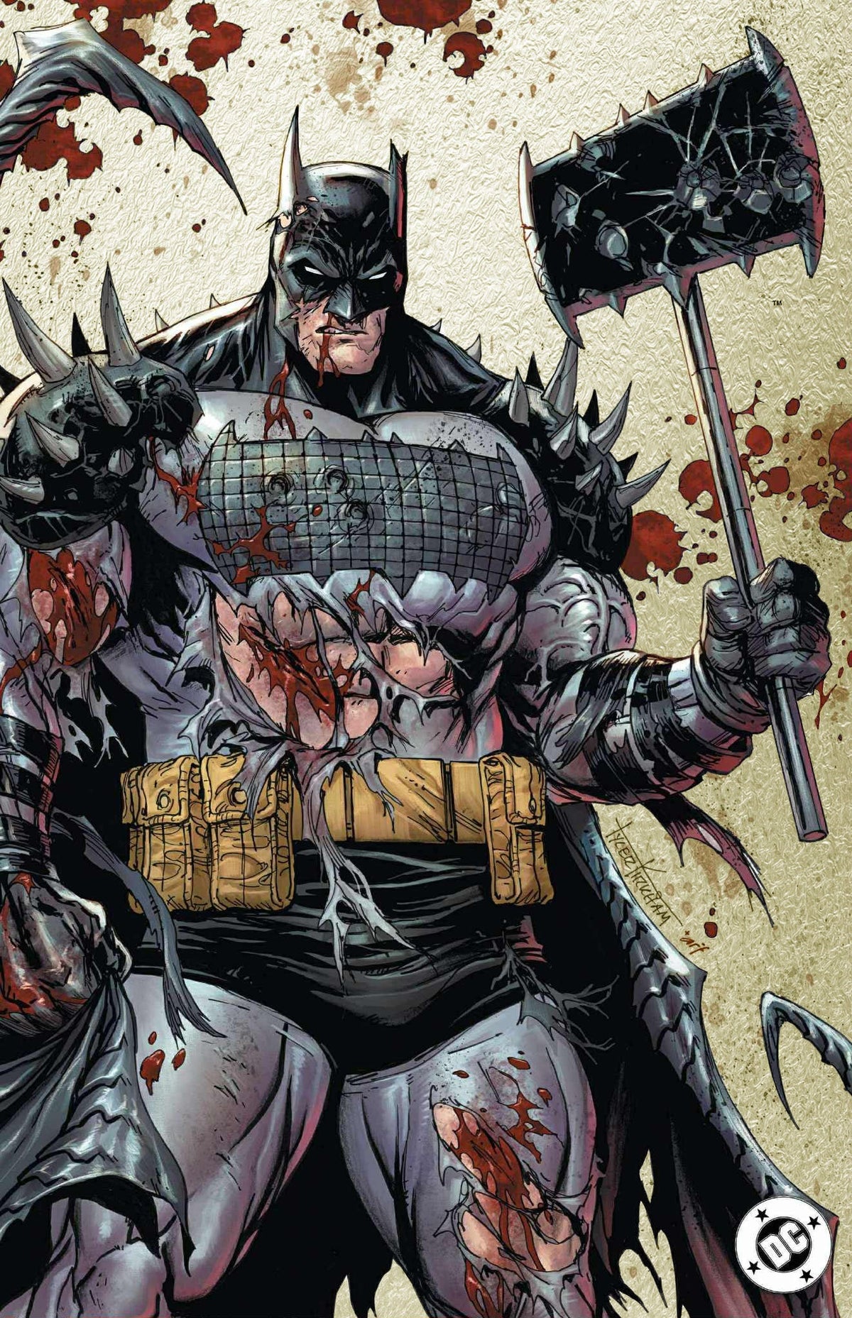Absolute Batman #18 Tyler Kirkham MegaCon 2026 cover B foil variant, alternate view – Unknown Comics exclusive