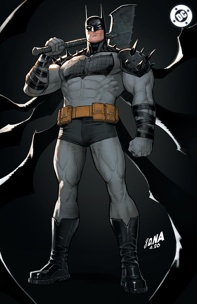 Absolute Batman #20 David Nakayama foil virgin variant cover, alternate view – Unknown Comics exclusive