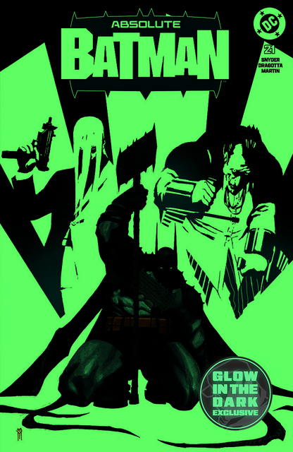 Absolute Batman #21 Miguel Mercado glow-in-the-dark variant cover – Unknown Comics exclusive
