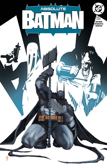 Absolute Batman #21 Miguel Mercado glow-in-the-dark variant cover, detail view – Unknown Comics exclusive