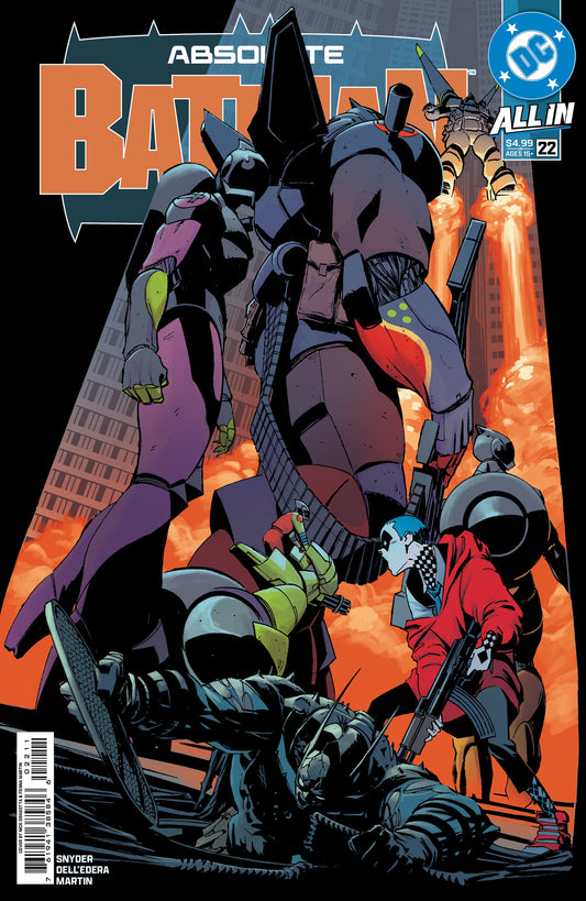 Cover of Absolute Batman #22 Cover A Nick Dragotta — Cover A art by Nick Dragotta featuring Absolute Batman, DC Comics 2026