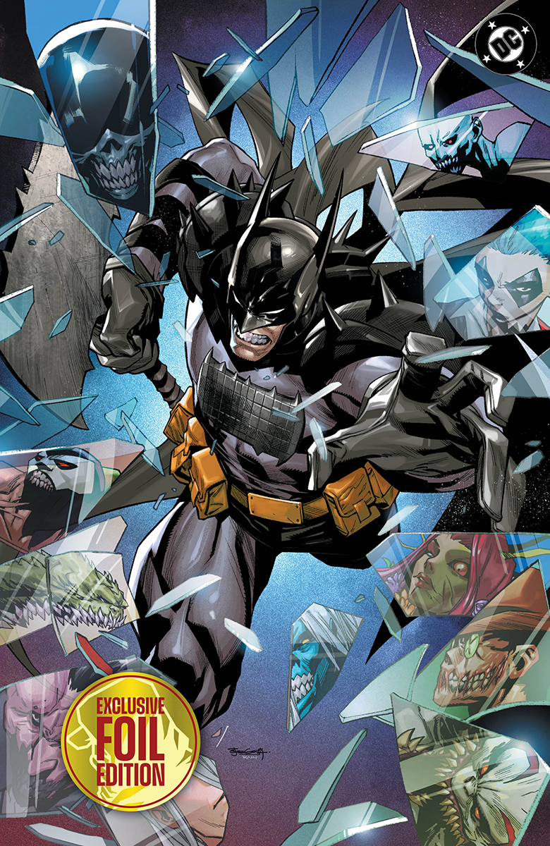 Absolute Batman #22 Stephen Segovia foil virgin variant cover – Unknown Comics exclusive