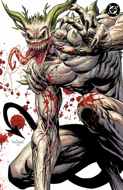 Absolute Batman #22 Tyler Kirkham Joker battle damaged virgin variant cover – Unknown Comics exclusive