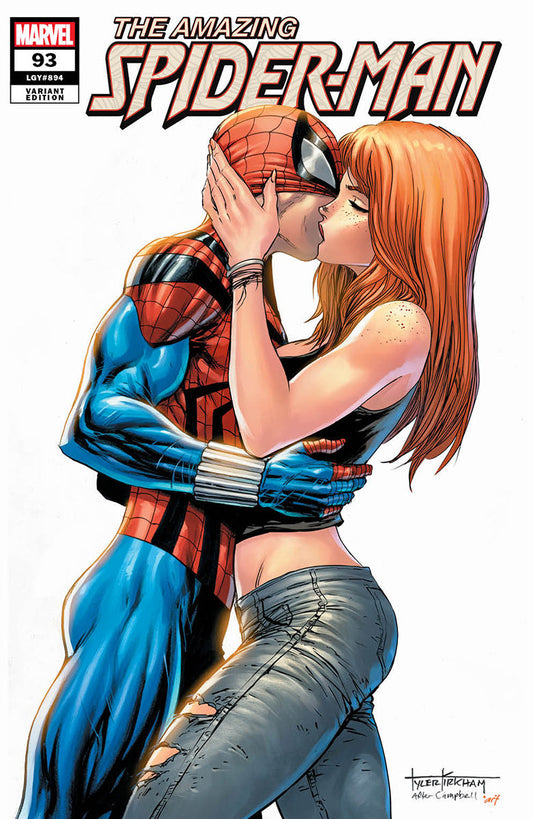 Amazing Spider-Man 93 Tyler Kirkham variant cover – Unknown Comics exclusive