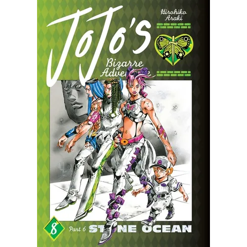 Jojo's Bizarre Adventure: Part 6--Stone Ocean, Vol. 8