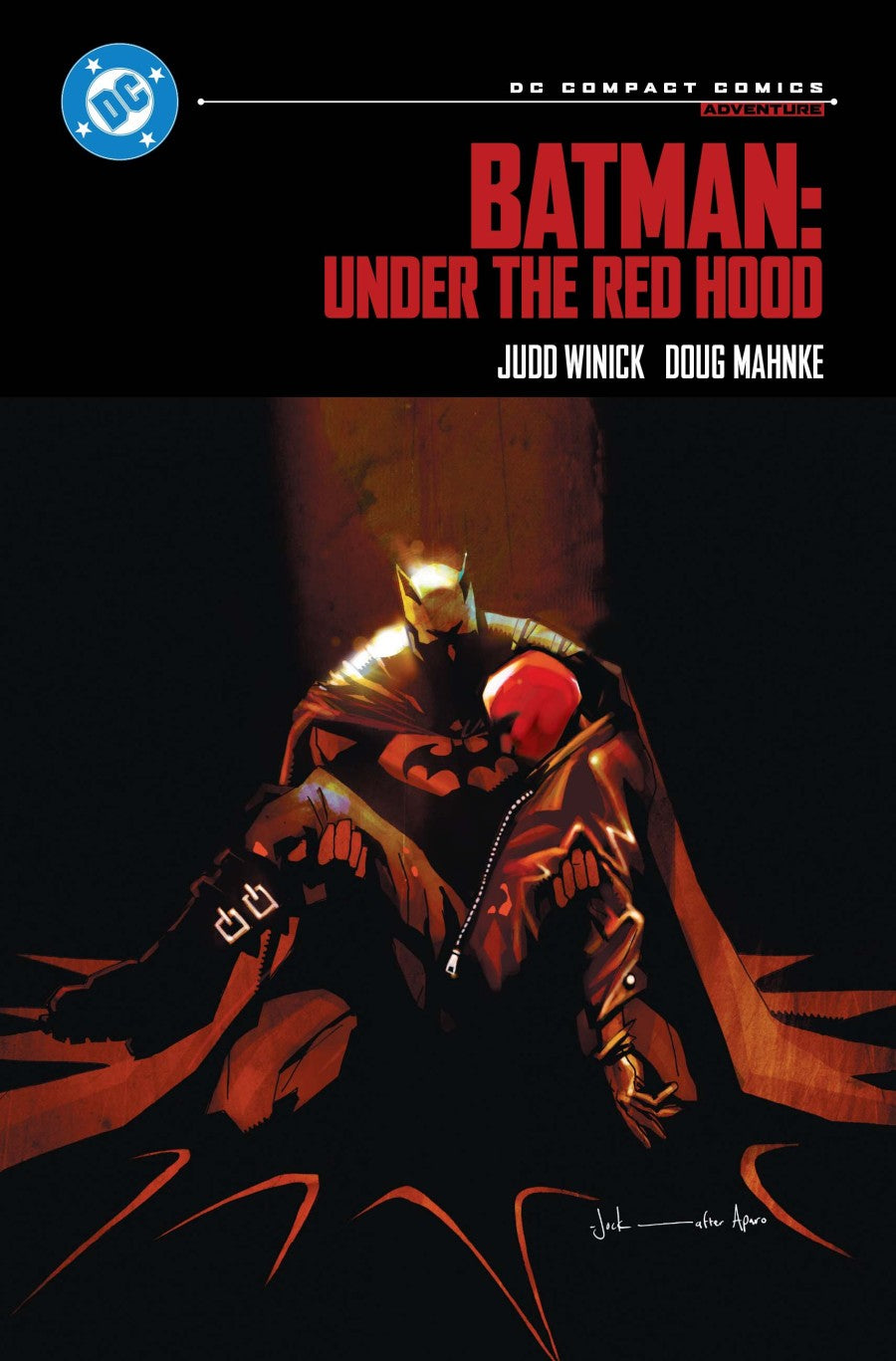 Cover of Batman: Under the Red Hood DC Compact Comics Edition trade paperback — art by Jock featuring the Red Hood, DC Comics 2026