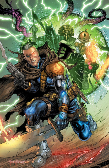 Cable #5 Tyler Kirkham virgin variant X of Swords cover – Unknown Comics exclusive