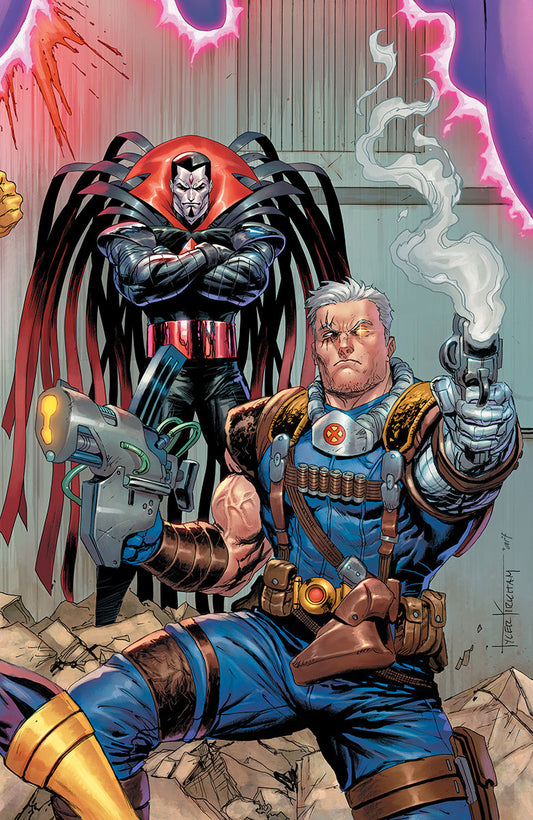 Cable: Love & Chrome #1 Tyler Kirkham connecting cover virgin variant – Unknown Comics exclusive