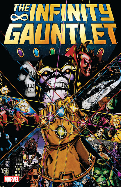 Infinity Gauntlet cover, high resolution