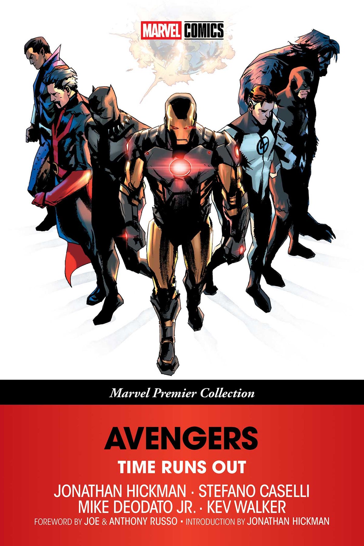 Avengers: Time Runs Out Marvel Premier Collection cover, high resolution
