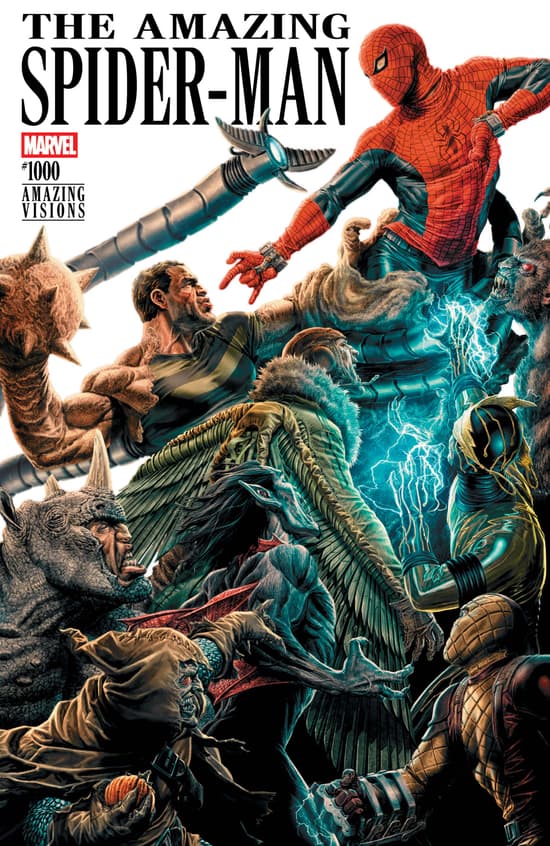Amazing Spider-Man #1000 Lee Bermejo Amazing Visions Variant