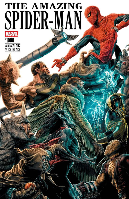 Amazing Spider-Man #1000 Lee Bermejo Amazing Visions Variant
