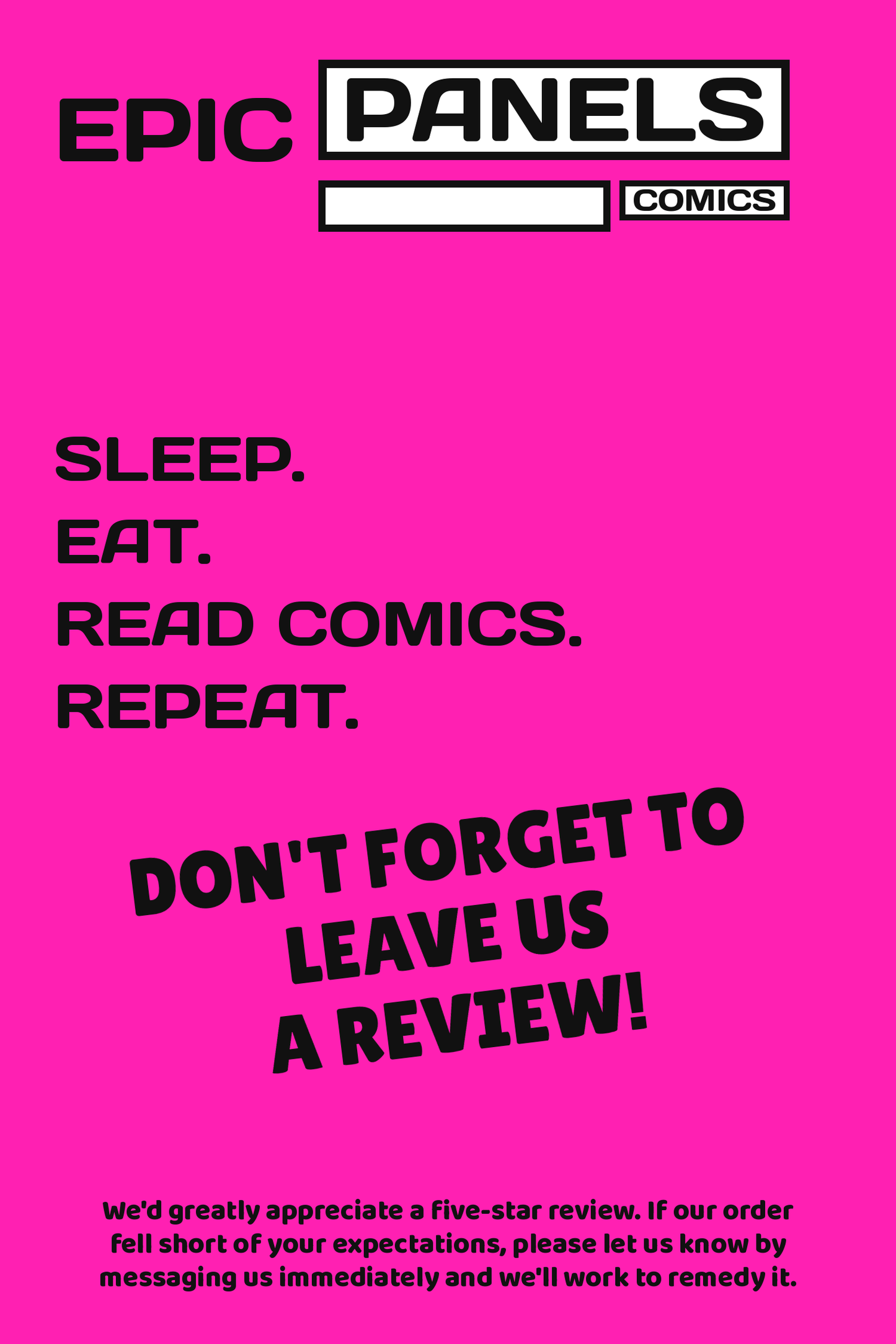 Epic Panels Review Badge