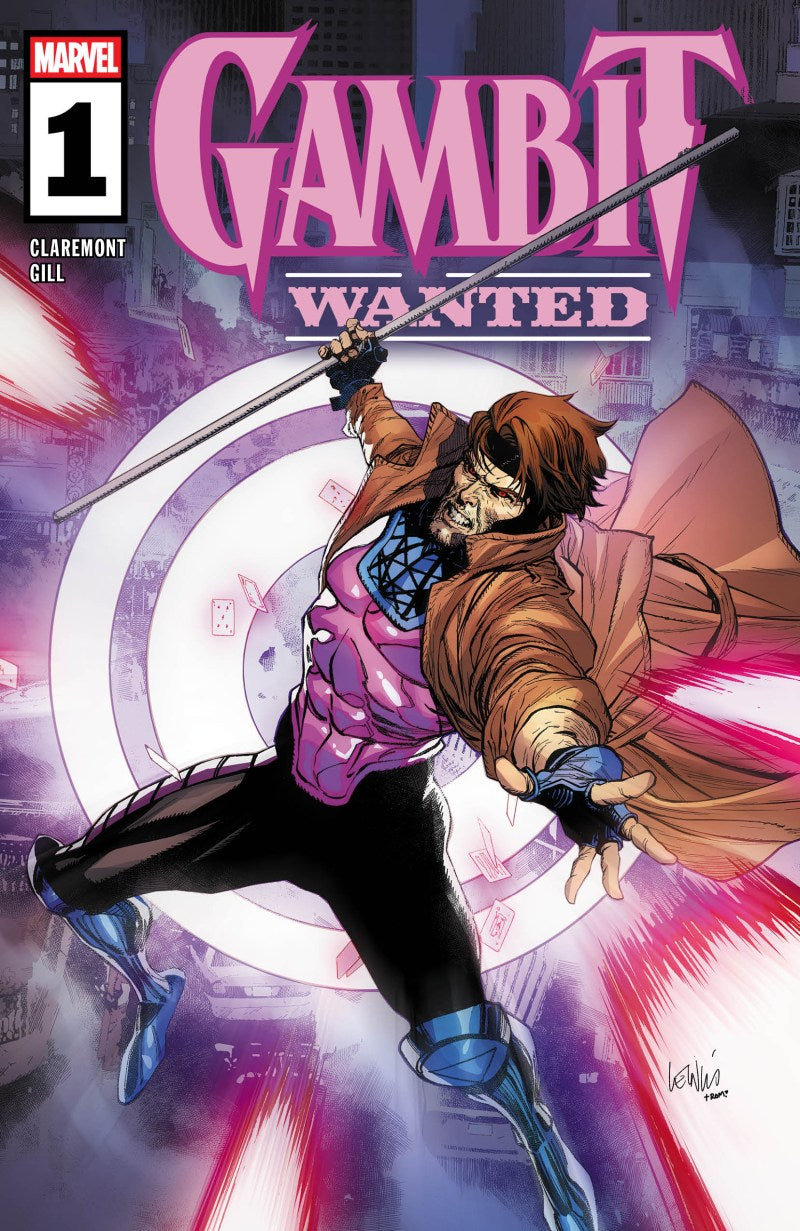 Cover of Gambit: Wanted #1 — main cover art by Leinil Francis Yu featuring Gambit, Marvel Comics 2026