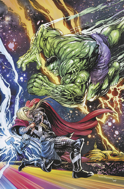 Hulk vs. Thor: Banner of War Alpha 1 Tyler Kirkham virgin variant cover – Unknown Comics exclusive