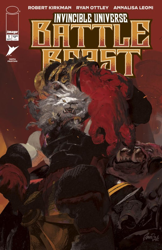 Invincible Universe: Battle Beast #1 9th Printing cover by Tan Eng Huat