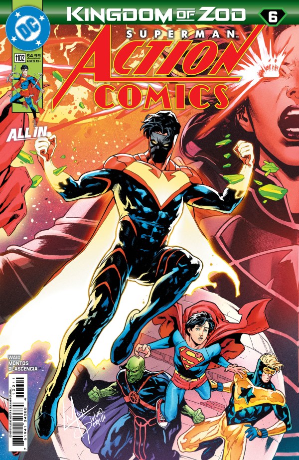 Action Comics #1102 Cover A Lucas Meyer Connecting Variant