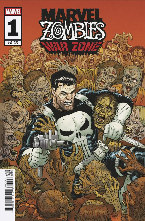 Marvel Zombies: War Zone #1 Cover B Steve Skroce Variant comic book cover