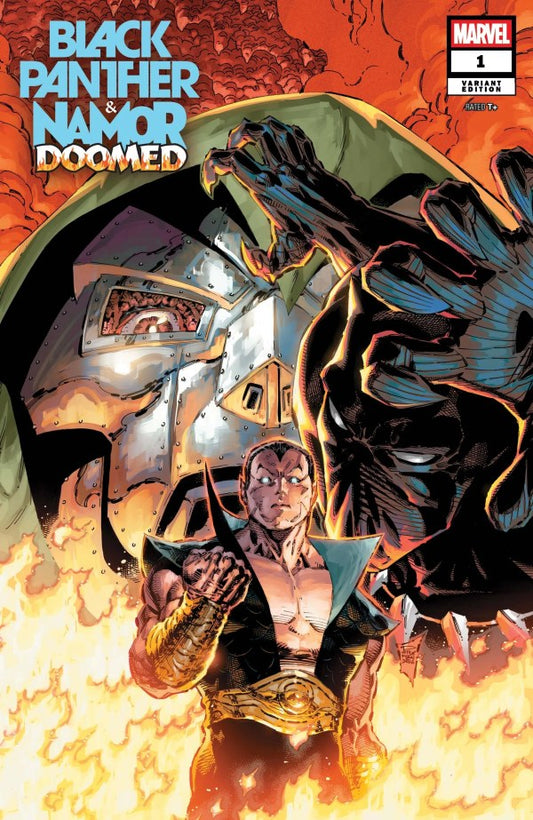 Black Panther / Namor: Doomed #1 Philip Tan Variant comic book cover
