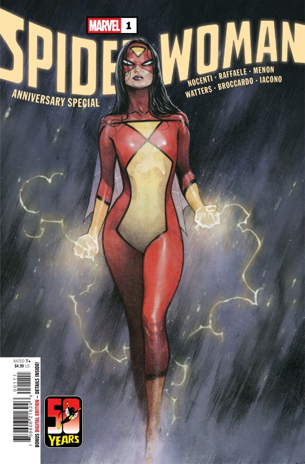 Spider-Woman 50th Anniversary Special #1 comic book cover