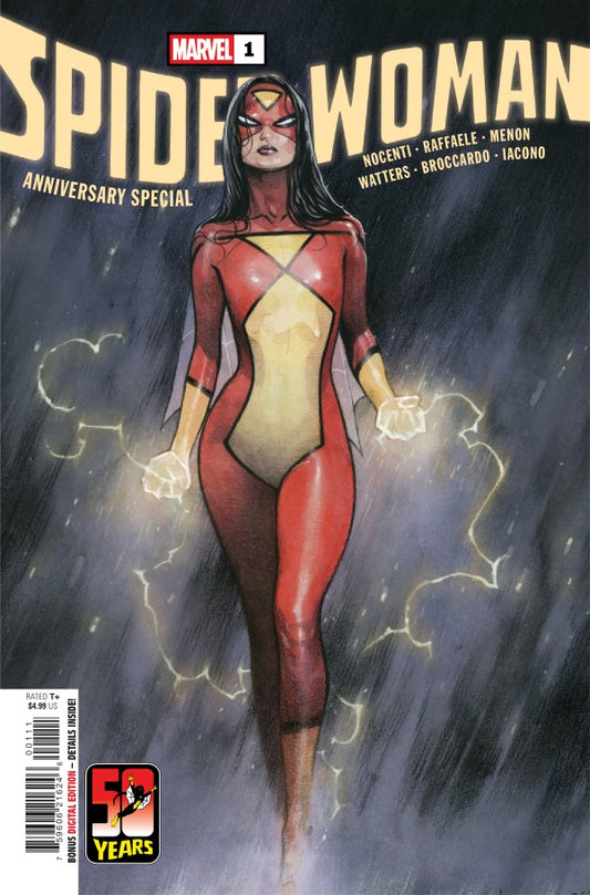 Spider-Woman 50th Anniversary Special #1 comic book cover