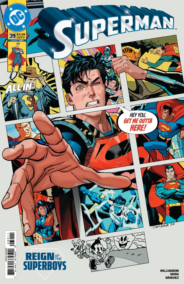 SUPERMAN #39 CVR A DAN MORA