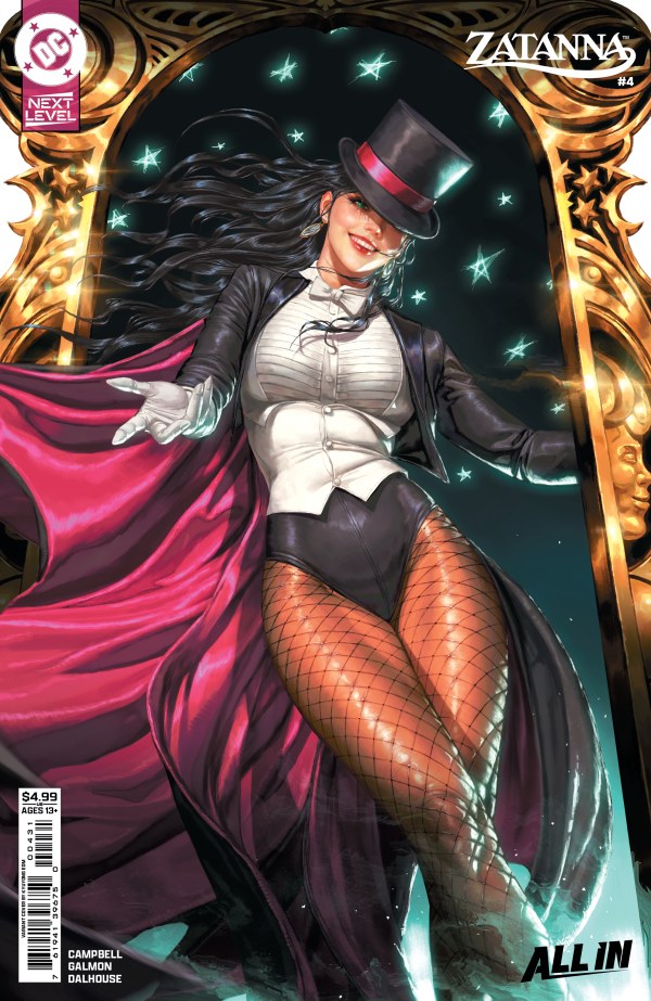 Cover of Zatanna (2026) #4 Cover C by Kyuyong Eom card stock variant, DC Comics