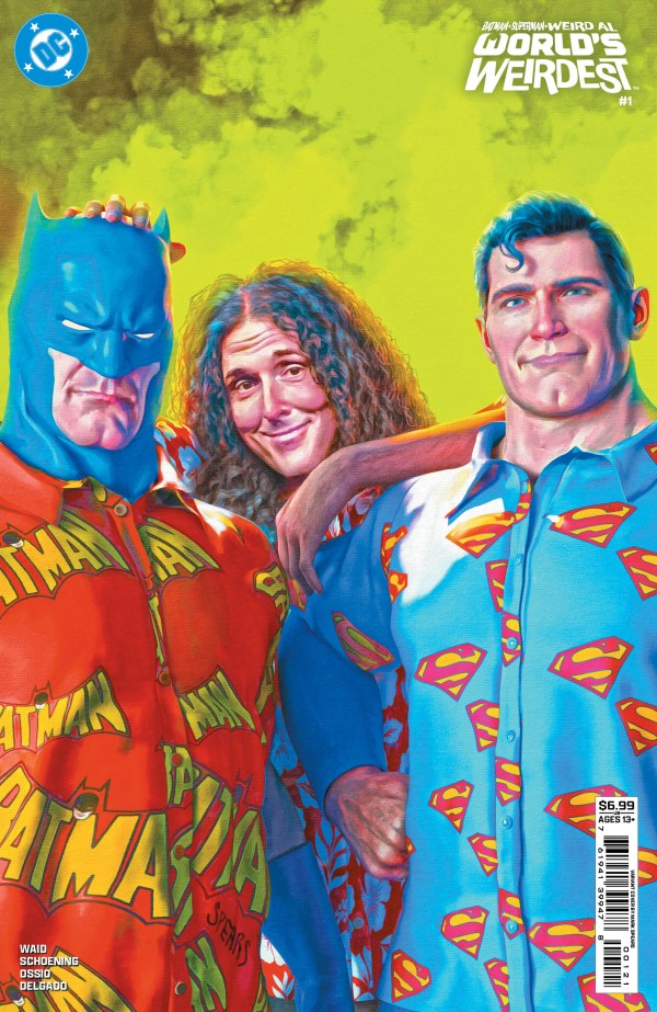 Batman Superman Weird Al Worlds Weirdest #1 - Cover B Mark Spears