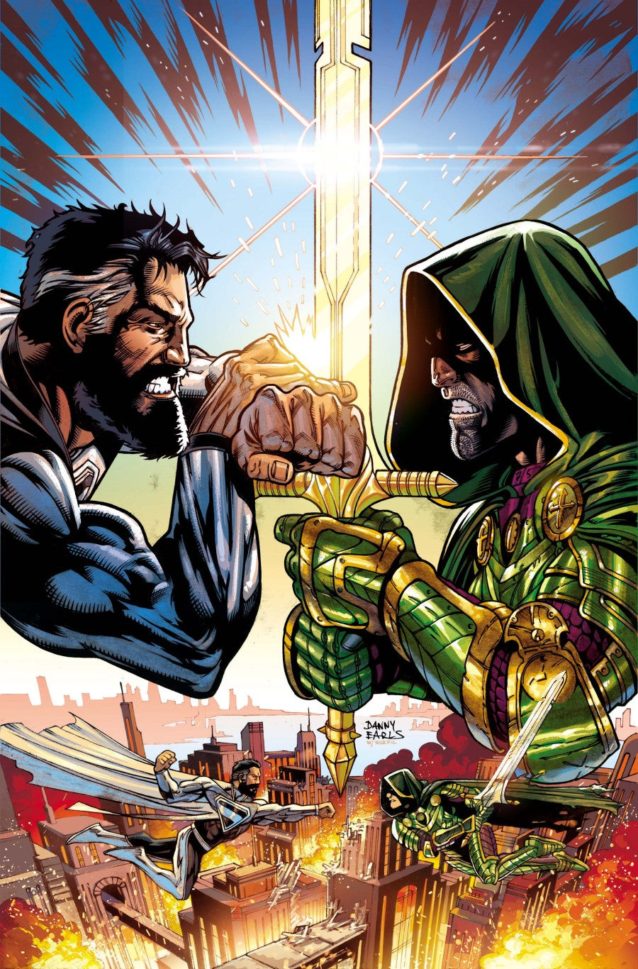 Cover of Superman Father of Tomorrow #5 Cover A Danny Earls — main cover art by Danny Earls featuring Jor-El on the Kent farm, DC Comics 2026