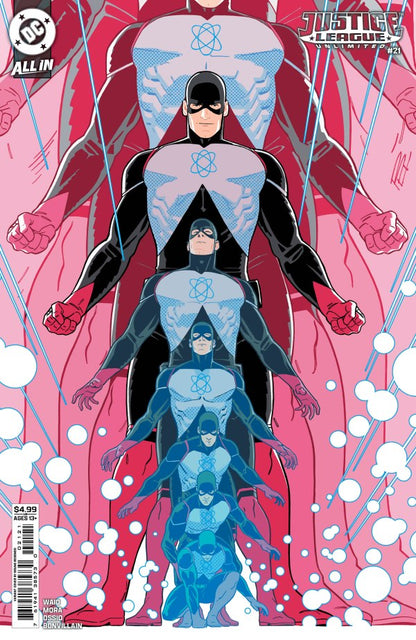 Cover of Justice League Unlimited #21 Cover B by Bruno Redondo card stock variant, DC Comics