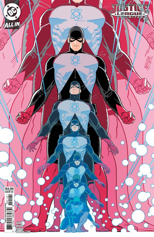 Cover of Justice League Unlimited #21 Cover B by Bruno Redondo card stock variant, DC Comics