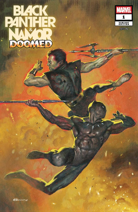 Black Panther / Namor: Doomed #1 1:25 Fabrizio De Tommaso Incentive Variant comic book cover