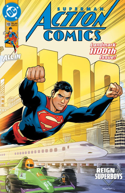 Cover of Action Comics #1100 Cover A by Ryan Sook, DC Comics
