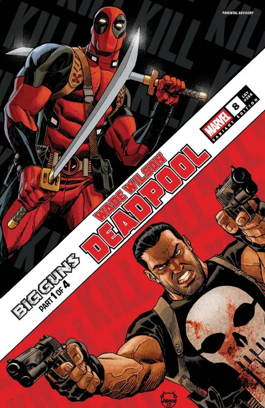 Wade Wilson: Deadpool #8 1:25 Dave Johnson Incentive Variant comic book cover