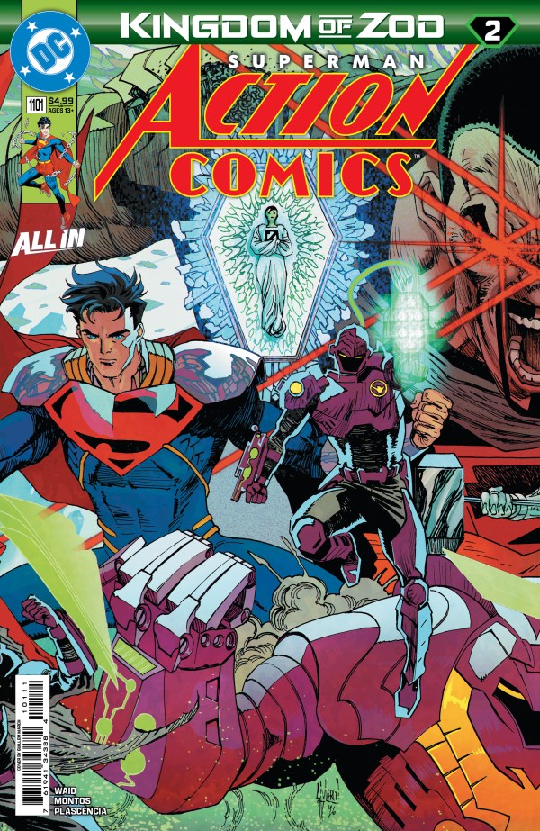 Action Comics #1101 Cover A Guillem March Connecting Variant Kingdom of Zod
