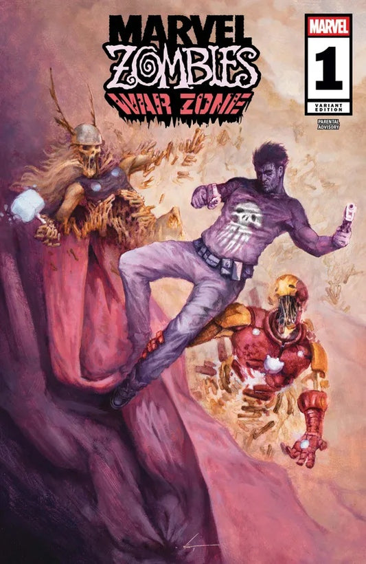 Marvel Zombies: War Zone #1 1:25 Domenico Cava Incentive Variant comic book cover