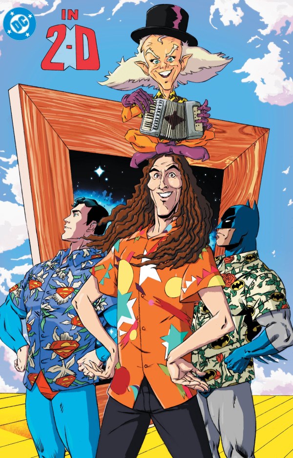 Batman Superman Weird Al Worlds Weirdest #1 - Cover E Dan Schoening Foil