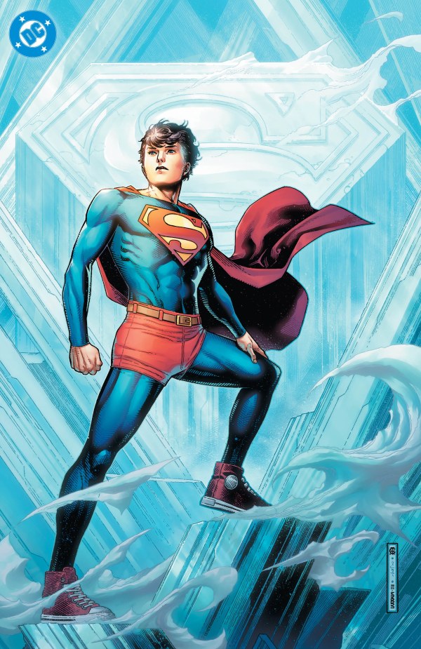 Cover of Action Comics #1100 Cover F foil variant by Jim Cheung, DC Comics