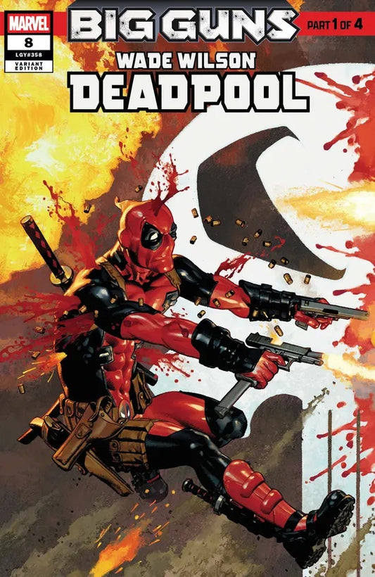 Wade Wilson: Deadpool #8 Josemaria Casanovas Connecting Variant comic book cover