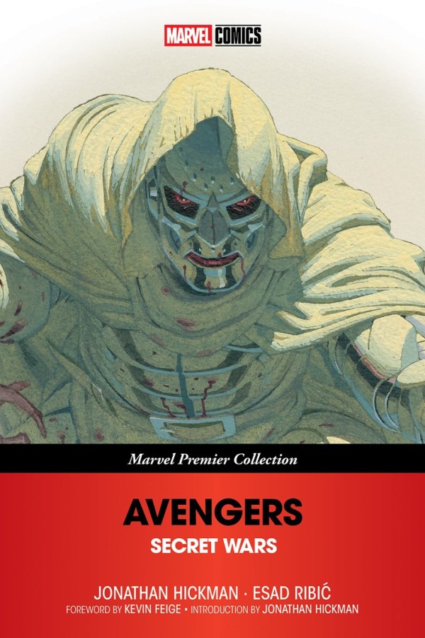 Avengers: Secret Wars Marvel Premier Collection TP cover by Esad Ribic