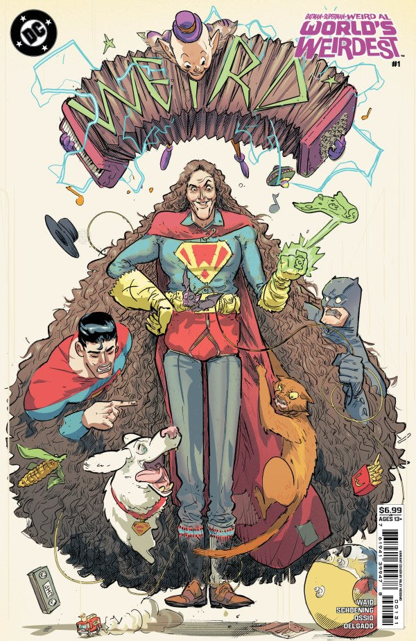 Batman Superman Weird Al Worlds Weirdest #1 - Cover C Riley Rossmo
