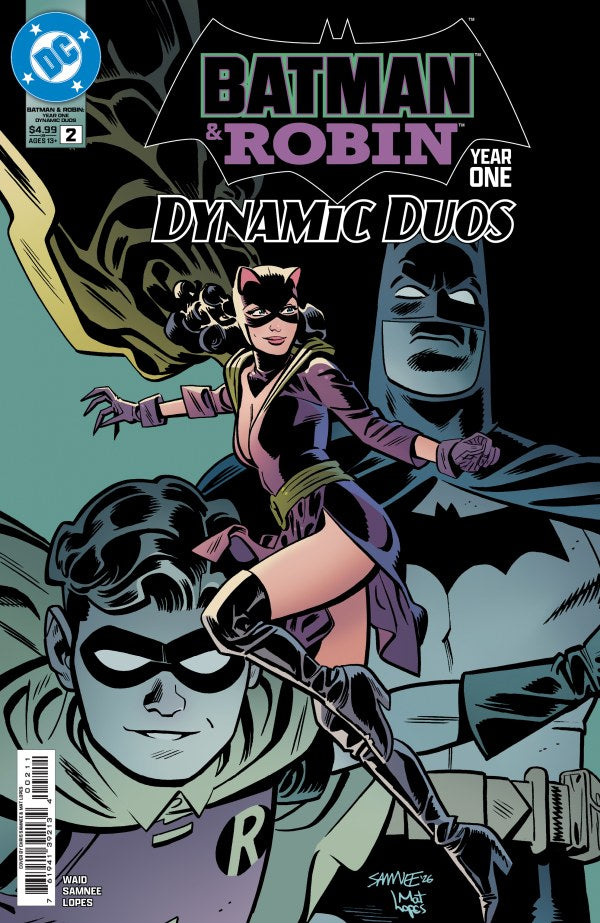 Batman and Robin: Year One – Dynamic Duos #2 Cover A by Chris Samnee